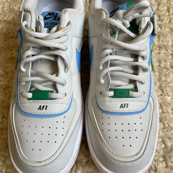 Nike Womens AF1 Shadow “Photon Dust Malachite" Size 10.5 - Picture 7 of 8